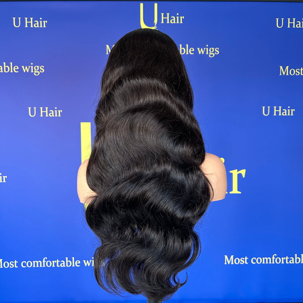 Body wave natural color wig